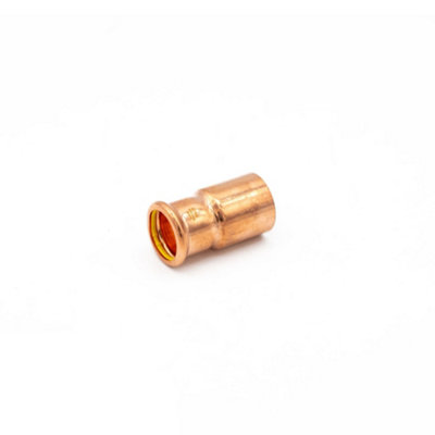 Primaflow Primapress Pressfit Gas 35X28mm Reducer from B&Q