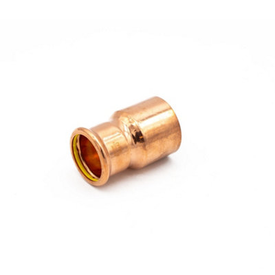 Primaflow Primapress Pressfit Gas 54X42mm Reducer from B&Q