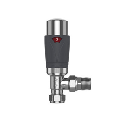 Pro Plus Angled Trv 15mmAnthracite from B&Q