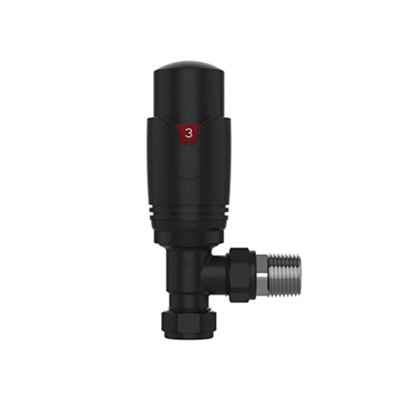 Pro Plus Angled Trv 15mmAll Black from B&Q