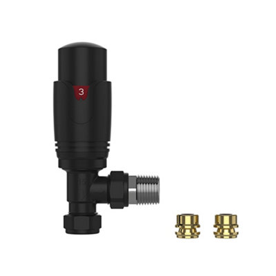 Pro Plus Angled Trv 8/10/15mmAll Black from B&Q