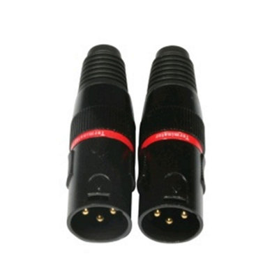 Kenable Pulse Dmx Xlr 3 Pin Terminators Black Plugs (2 Pack) from B&Q