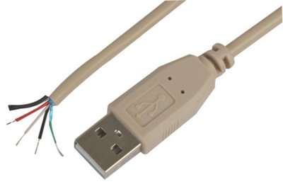 ProSignal Pro SignalUsb 1.1 A Plug To Bare End Lead3M from B&Q