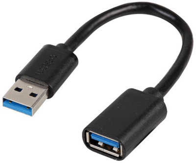 ProSignal Pro SignalUsb 3.0 A Male To Female Extension Lead0.15M Black from B&Q