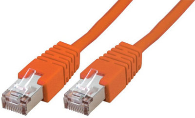 ProSignal Pro SignalRj45 To Rj45 Cat5E S/ftp Ethernet Patch Lead 5M Orange from B&Q