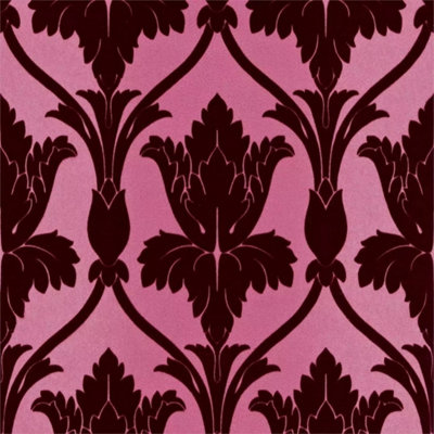 Zed Décor Royal Velvet Damask Wallpaper For Living Room & Bedroom from B&Q