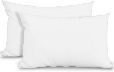 Gaveno Cavailia Percale Plain Pillowcase WhitePair