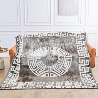 Gaveno Cavailia Gc Premium Fleece Weighted Blanket - 2 Ply Fluffy Fleece Polyester Heavy Weight Bed Blanket (200 X 240 Cm) 4Kg