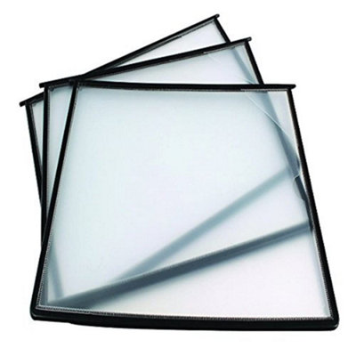 Q-Connect Quick Finder PocketsBlackPack Of 10 from B&Q