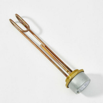 Backer 09009Vs Incoloy Anti-Corrosive Immersion Heater With Thermostat14 Inch from B&Q