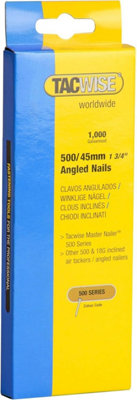 Tacwise 0495 Type 2.1 X 50 mm Galvanised Flat Top Coil Nails 16 Degrees Collated 14400 from B&Q