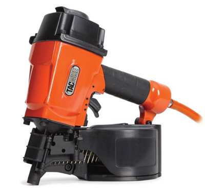 Tacwise Gcn57P Pneumatic Coil Nailer Air Framing Nail Gun Flat Top 25-57mm Nails from B&Q