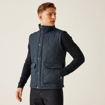 Regatta Professional Tyler Diamond Quilt Bodywarmer Blue from B&Q