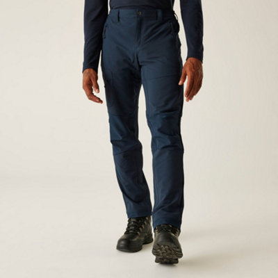 Regatta Professional Prolite Softshell Stretch Trousers Blue from B&Q