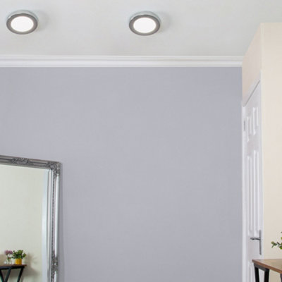 Litecraft Chrome Magnetic Bezel For 6W Darly Bathroom Flush Ceiling Light from B&Q