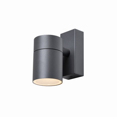 Litecraft Kenn Anthracite Outdoor Wall Light from B&Q