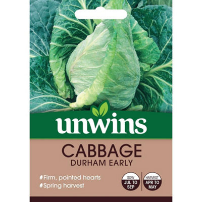 Unwins Vegetable Seeds Cabbage Durham Early Seeds from B&Q