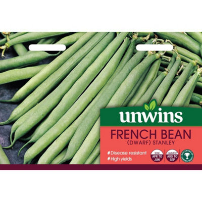 Unwins Vegetable SeedsFrench Bean Stanley Seeds from B&Q