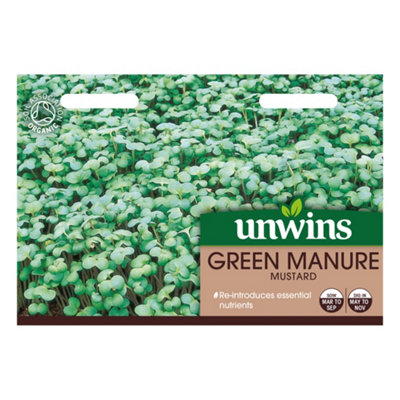 Unwins Green Manure Mustard Easy To Grow Seeds from B&Q