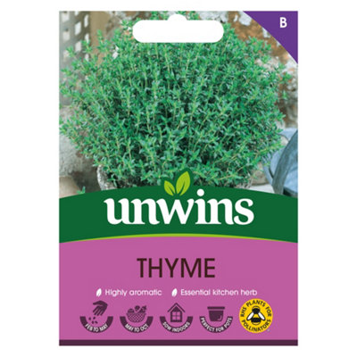 Unwins Herb Thyme Easy To Grow Seeds from B&Q
