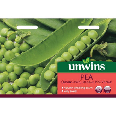 Mr Fothergills Unwins Vegetable Seeds Pea Douce Provence from B&Q