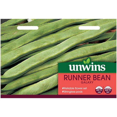 Unwins Vegetable Seeds Runner Bean Galaxy from B&Q