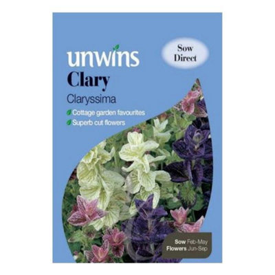 Unwins Flower SeedsClary Claryssima from B&Q