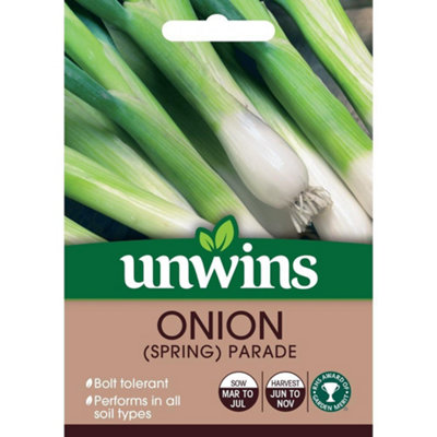 Unwins Vegetable Seeds Onion Spring Parade Seeds from B&Q