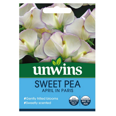 Unwins Sweet Pea April In Paris Easy To Grow Seeds from B&Q