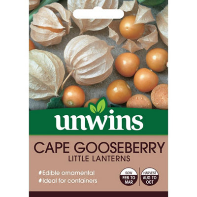 Mr Fothergills Unwins Vegetable Seeds Cape Gooseberry from B&Q