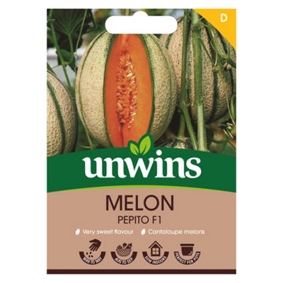Unwins Melon Pepito F Easy To Grow Seeds from B&Q