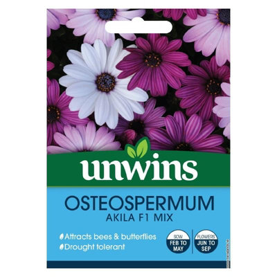 Unwins Flower SeedsOsteospermum Akila F1 Mix