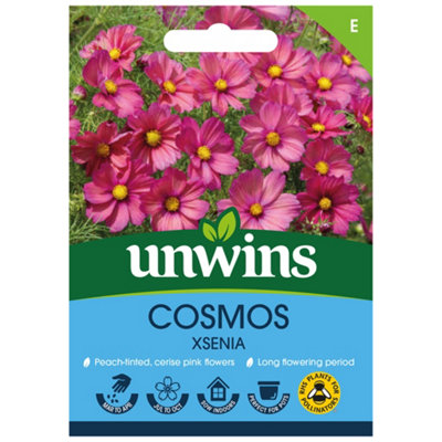 Unwins Cosmos Xsenia Easy To Grow Seeds from B&Q