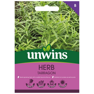 Unwins Herb Tarragon Easy To Grow Seeds