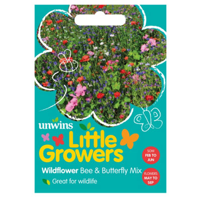 Unwins Little Growers Wildflower Bee & Butterfly Mix from B&Q