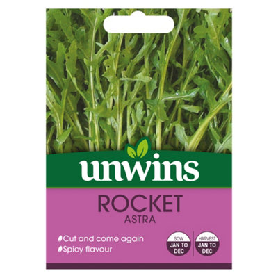 Unwins Herb Rocket Astra Easy To Grow Seeds from B&Q