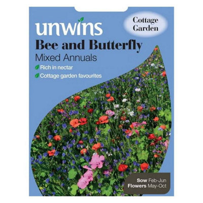 Unwins Flower SeedsBee & Butterfly Mixed Annuals from B&Q