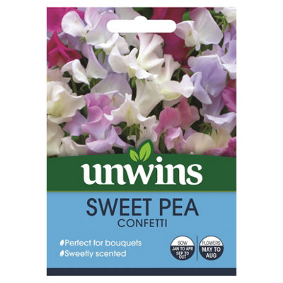 Unwins Flower SeedsSweet Pea Confetti from B&Q
