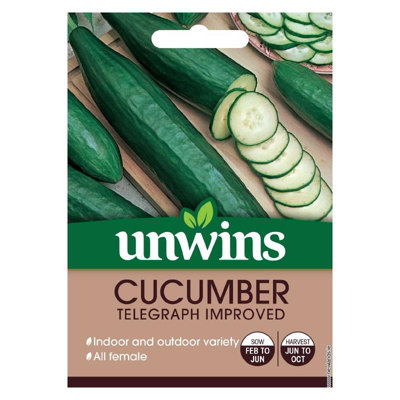 Unwins Vegetable Seeds Cucumber Telegraph Seeds from B&Q