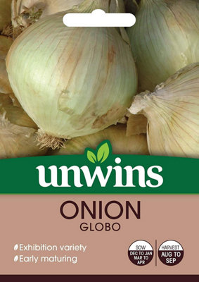 Unwins Vegetable Seeds Onion Globo Seeds from B&Q