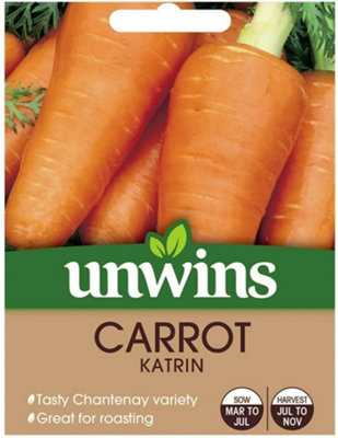Unwins Vegetable Seeds - Carrot Katrin Seeds