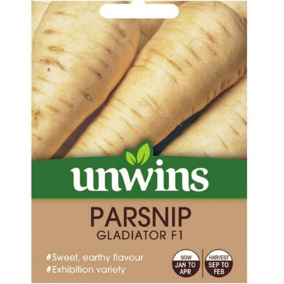 Unwins Unwin Vegetable Seeds Parsnip Gladiator Seeds from B&Q