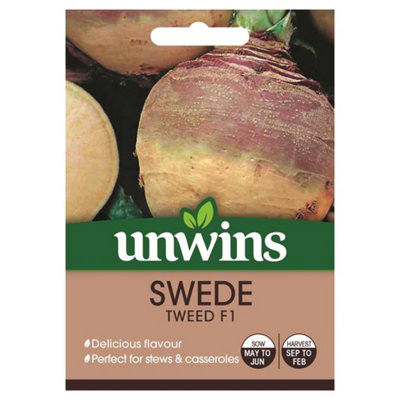 Unwins Vegetable Seeds Swede Tweed F1 from B&Q