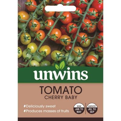 Unwins Vegetable SeedsTomato Cherry Baby from B&Q