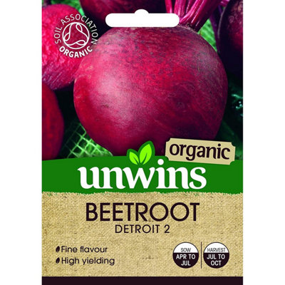 Unwins Unwin Vegetable Seeds Beetroot Detroit 2  Seeds from B&Q