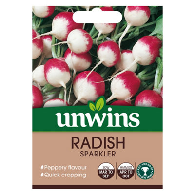 Unwins Radish Sparkler Easy To Grow Seeds from B&Q