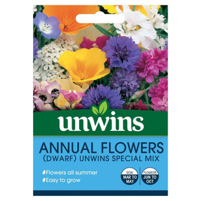 Unwins Flower SeedsAnnual Flowers Unwins Special Mix from B&Q