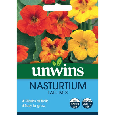 B&Q -  Flower SeedsNasturtium Tall Mix