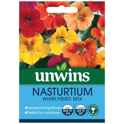 B&Q -  Flower SeedsNasturtium Whirlybird Mix