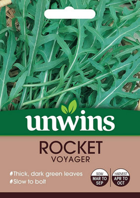 Mr Fothergills Unwins Vegetable Seeds Rocket Voyager from B&Q